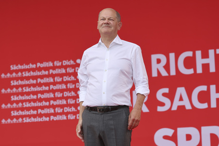 Landtagswahlkampfveranstaltung der SPD in Dresden