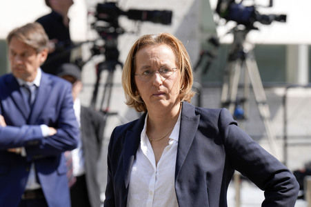 Gedenkveranstaltung zum 80. Jahrestag des Aufstands gegen Nationalsozialistische Gewaltherrschaft in Berlin