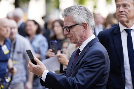 Gedenkveranstaltung zum 80. Jahrestag des Aufstands gegen Nationalsozialistische Gewaltherrschaft in Berlin