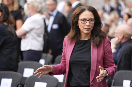 Gedenkveranstaltung zum 80. Jahrestag des Aufstands gegen Nationalsozialistische Gewaltherrschaft in Berlin