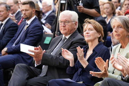 Gedenkveranstaltung zum 80. Jahrestag des Aufstands gegen Nationalsozialistische Gewaltherrschaft in Berlin