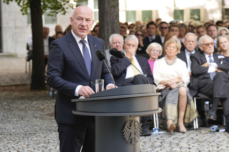 Gedenkveranstaltung zum 80. Jahrestag des Aufstands gegen Nationalsozialistische Gewaltherrschaft in Berlin