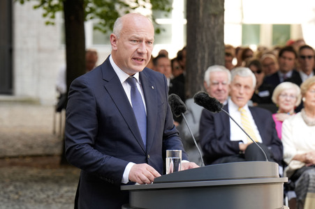 Gedenkveranstaltung zum 80. Jahrestag des Aufstands gegen Nationalsozialistische Gewaltherrschaft in Berlin