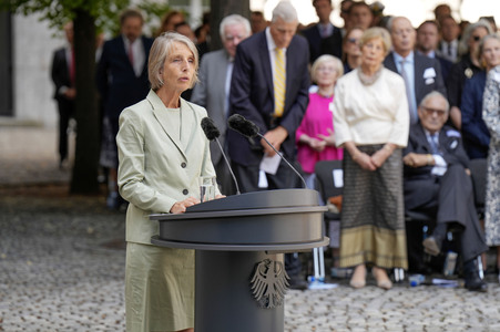 Gedenkveranstaltung zum 80. Jahrestag des Aufstands gegen Nationalsozialistische Gewaltherrschaft in Berlin