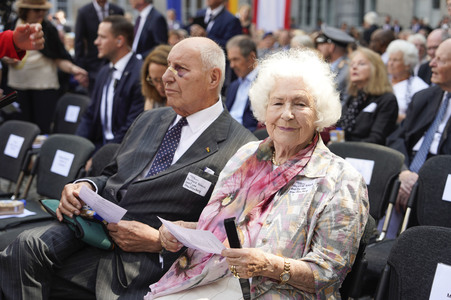 Gedenkveranstaltung zum 80. Jahrestag des Aufstands gegen Nationalsozialistische Gewaltherrschaft in Berlin
