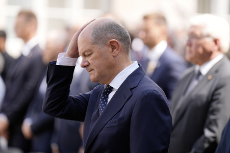 Gedenkveranstaltung zum 80. Jahrestag des Aufstands gegen Nationalsozialistische Gewaltherrschaft in Berlin