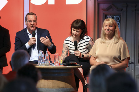 Landtagswahlkampfveranstaltung der SPD in Leipzig