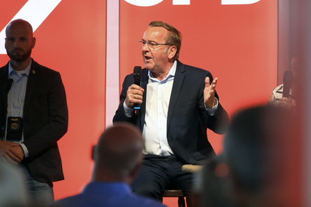 Landtagswahlkampfveranstaltung der SPD in Leipzig