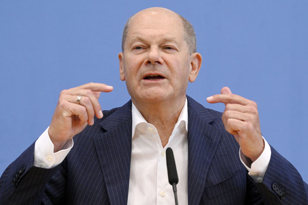 Bundespressekonferenz Aktuelle Themen der Innen- und Außenpolitik in Berlin