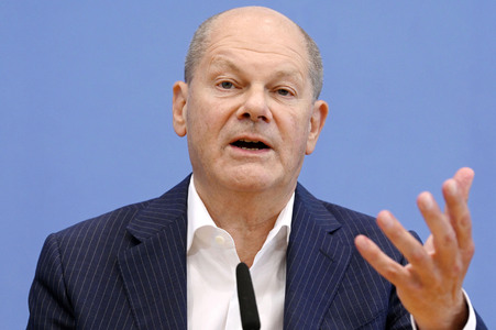 Bundespressekonferenz Aktuelle Themen der Innen- und Außenpolitik in Berlin