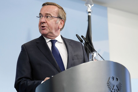 Empfang des Verteidigungsministers des Vereinigten Königreichs in Berlin