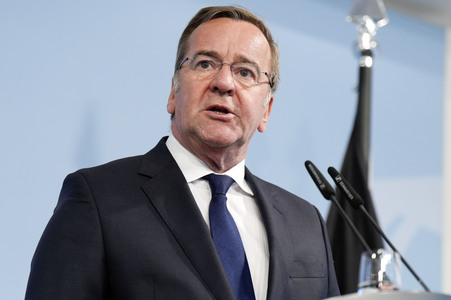 Empfang des Verteidigungsministers des Vereinigten Königreichs in Berlin