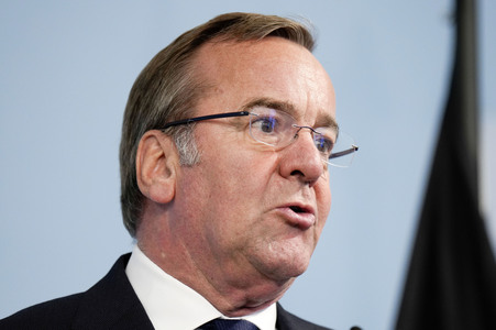 Empfang des Verteidigungsministers des Vereinigten Königreichs in Berlin