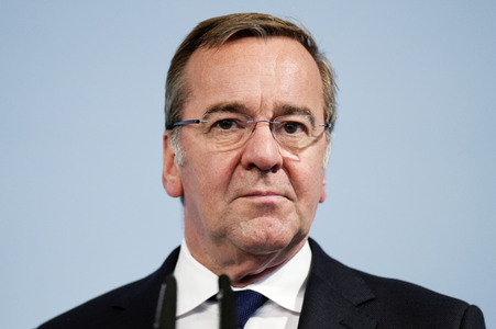 Empfang des Verteidigungsministers des Vereinigten Königreichs in Berlin