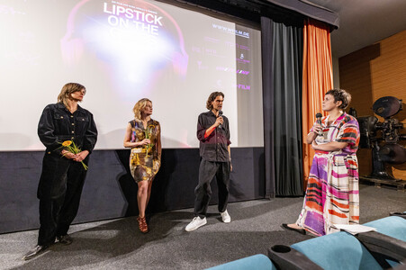 Filmpremiere 'Lipstick on the Glass' in Leipzig