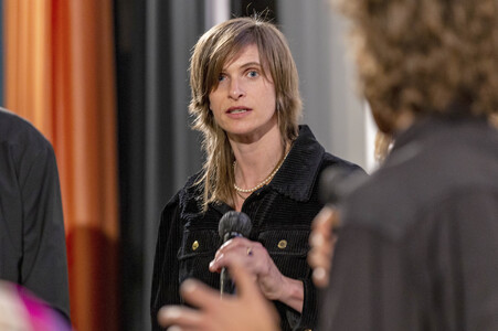 Filmpremiere 'Lipstick on the Glass' in Leipzig