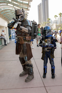Cosplayer auf der San Diego Comic-Con International 2024