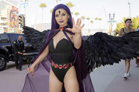 Cosplayer auf der San Diego Comic-Con International 2024