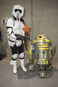 Cosplayer auf der San Diego Comic-Con International 2024