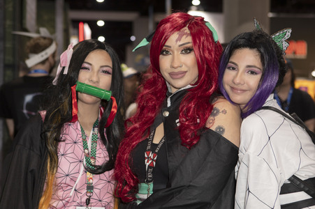 Cosplayer auf der San Diego Comic-Con International 2024
