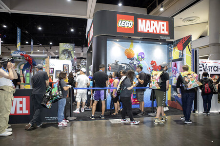 Cosplayer auf der San Diego Comic-Con International 2024