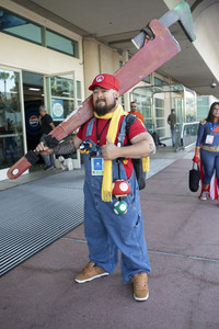 Cosplayer auf der San Diego Comic-Con International 2024