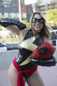 Cosplayer auf der San Diego Comic-Con International 2024