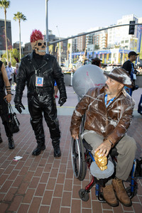 Cosplayer auf der San Diego Comic-Con International 2024