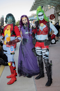 Cosplayer auf der San Diego Comic-Con International 2024