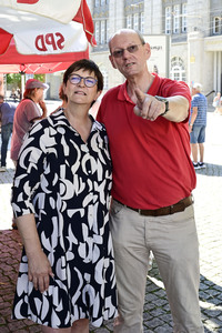 Landtagswahlkampf der SPD in Görlitz
