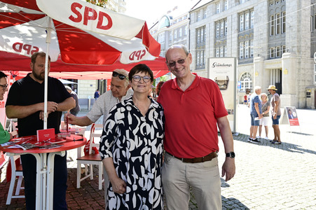 Landtagswahlkampf der SPD in Görlitz