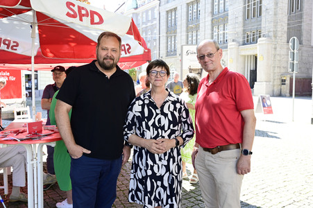 Landtagswahlkampf der SPD in Görlitz