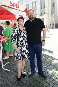 Landtagswahlkampf der SPD in Görlitz