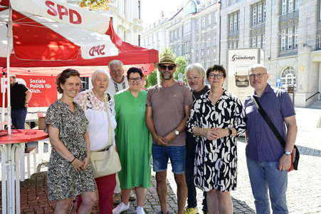 Landtagswahlkampf der SPD in Görlitz