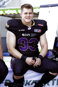 American Football-Spiel Frankfurt Galaxy vs. Madrid Bravos in Frankfurt