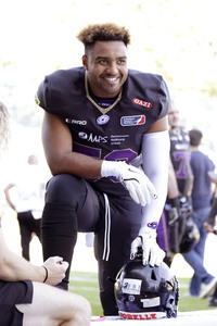 American Football-Spiel Frankfurt Galaxy vs. Madrid Bravos in Frankfurt