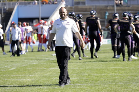 American Football-Spiel Frankfurt Galaxy vs. Madrid Bravos in Frankfurt