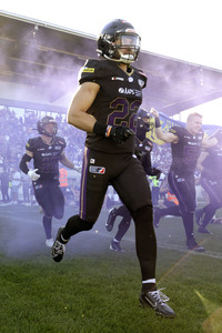 American Football-Spiel Frankfurt Galaxy vs. Madrid Bravos in Frankfurt