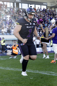 American Football-Spiel Frankfurt Galaxy vs. Madrid Bravos in Frankfurt