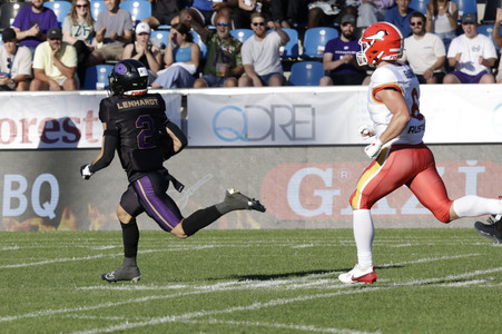 American Football-Spiel Frankfurt Galaxy vs. Madrid Bravos in Frankfurt