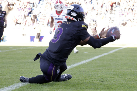 American Football-Spiel Frankfurt Galaxy vs. Madrid Bravos in Frankfurt