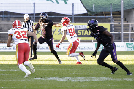 American Football-Spiel Frankfurt Galaxy vs. Madrid Bravos in Frankfurt