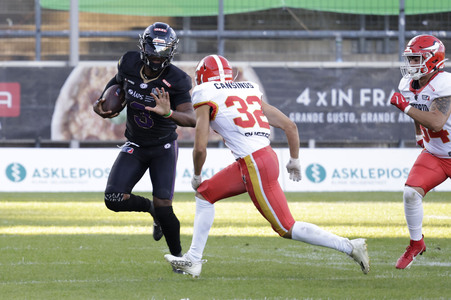 American Football-Spiel Frankfurt Galaxy vs. Madrid Bravos in Frankfurt