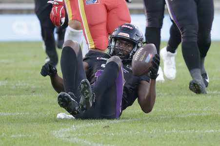 American Football-Spiel Frankfurt Galaxy vs. Madrid Bravos in Frankfurt