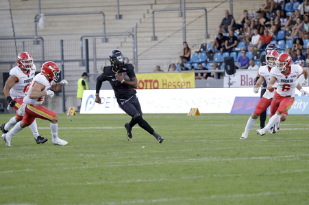 American Football-Spiel Frankfurt Galaxy vs. Madrid Bravos in Frankfurt