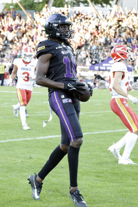 American Football-Spiel Frankfurt Galaxy vs. Madrid Bravos in Frankfurt