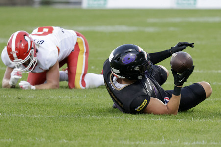 American Football-Spiel Frankfurt Galaxy vs. Madrid Bravos in Frankfurt