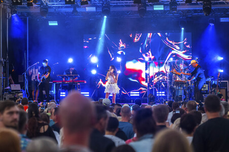 Konzert von Leony in Oelsnitz/Erzgebirge