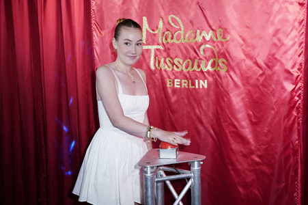 Präsentation der Wachsfigur von Roland Kaiser in Berlin