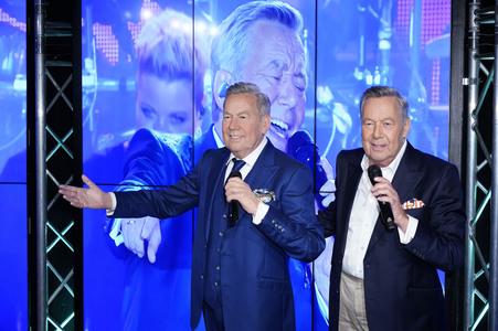 Präsentation der Wachsfigur von Roland Kaiser in Berlin